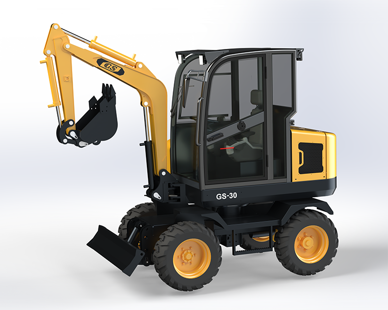 GS30轮式挖掘机