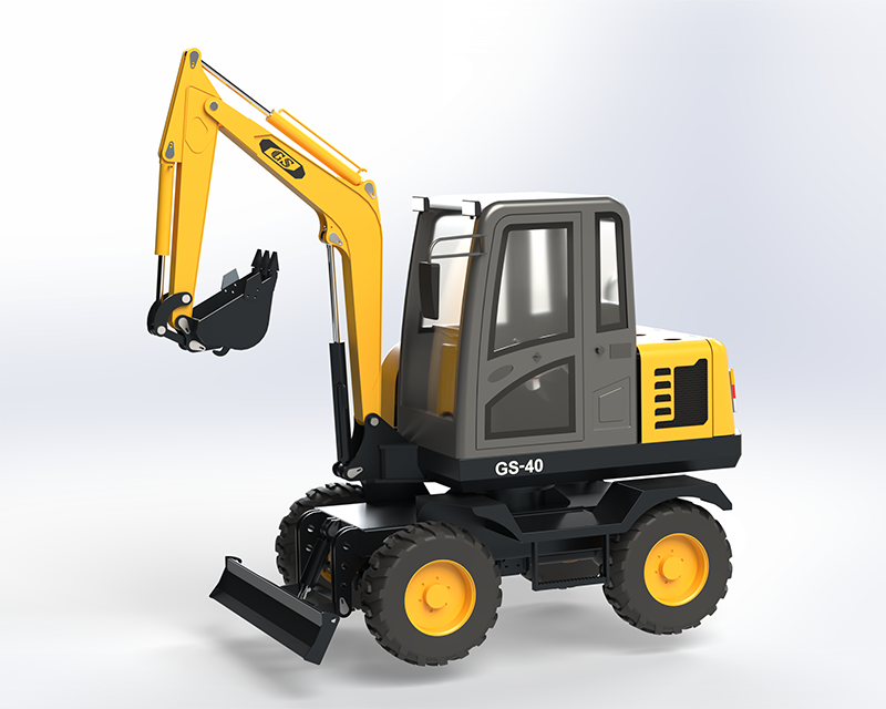 GS40轮式挖掘机